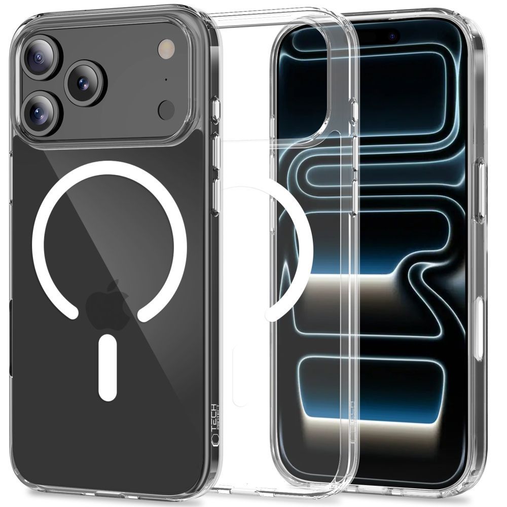 Tech-Protect Flexair Hybrid CC MagSafe Case for iPhone 17 Pro - Clear_1