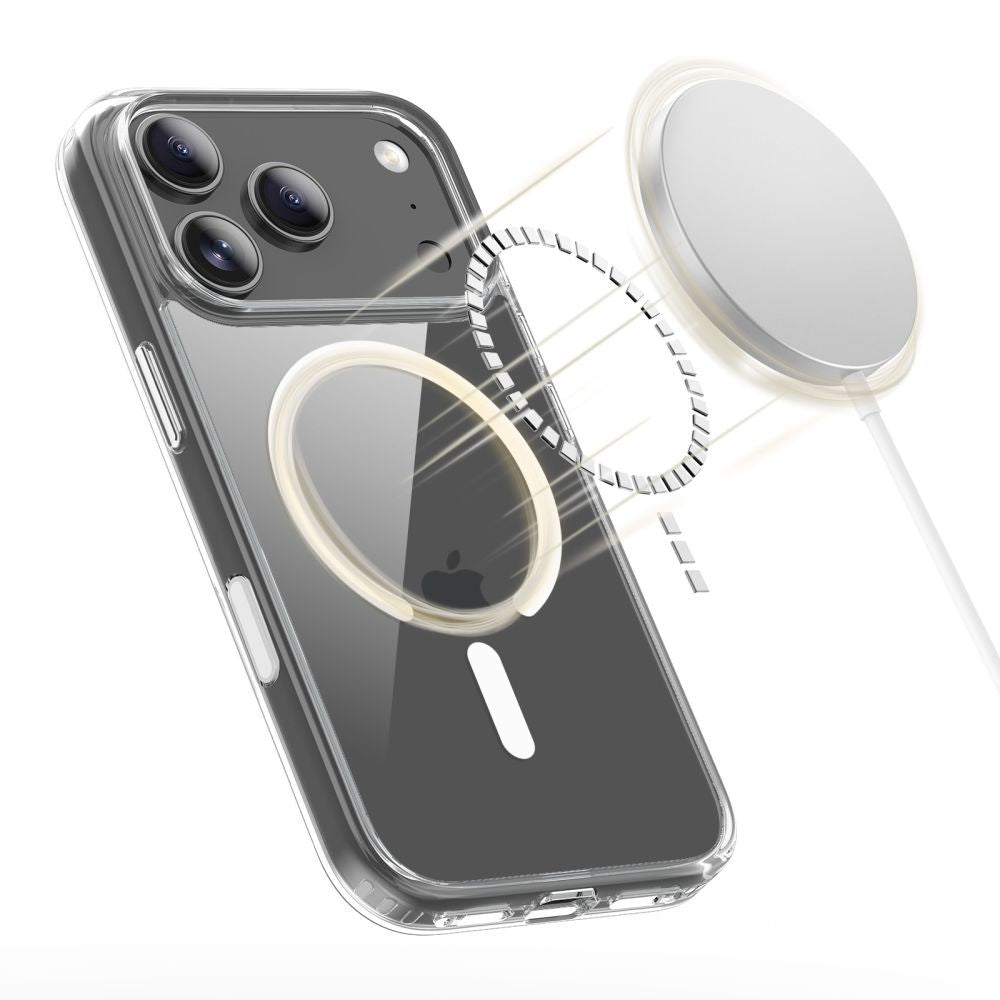 Tech-Protect Flexair Hybrid CC MagSafe Case for iPhone 17 Pro - Clear_3