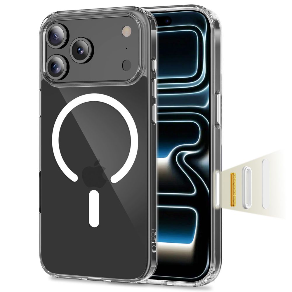 Tech-Protect Flexair Hybrid CC MagSafe Case for iPhone 17 Pro Max - Clear_0