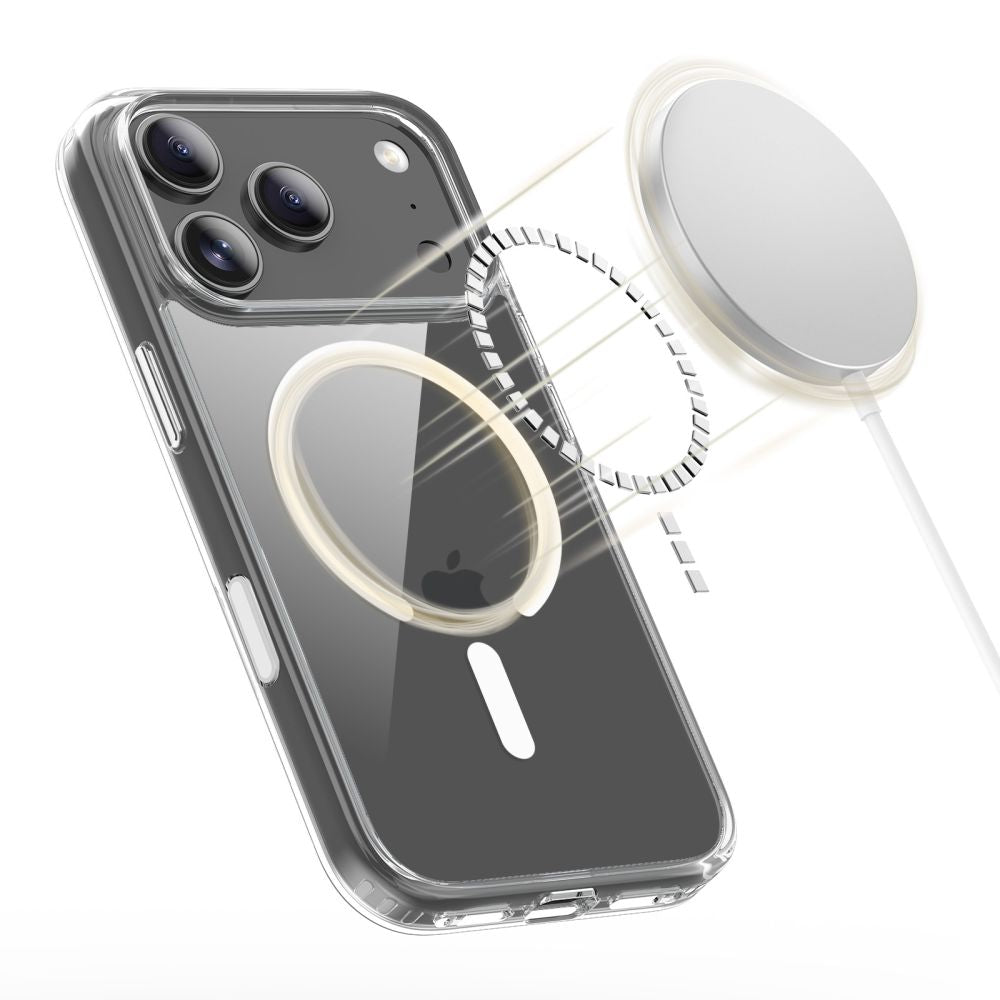 Tech-Protect Flexair Hybrid CC MagSafe Case for iPhone 17 Pro Max - Clear_3