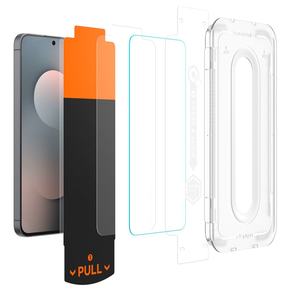 Spigen Glas.Tr "EZ FIT PRO" HD Tempered Glass for Samsung Galaxy S25 FE_3