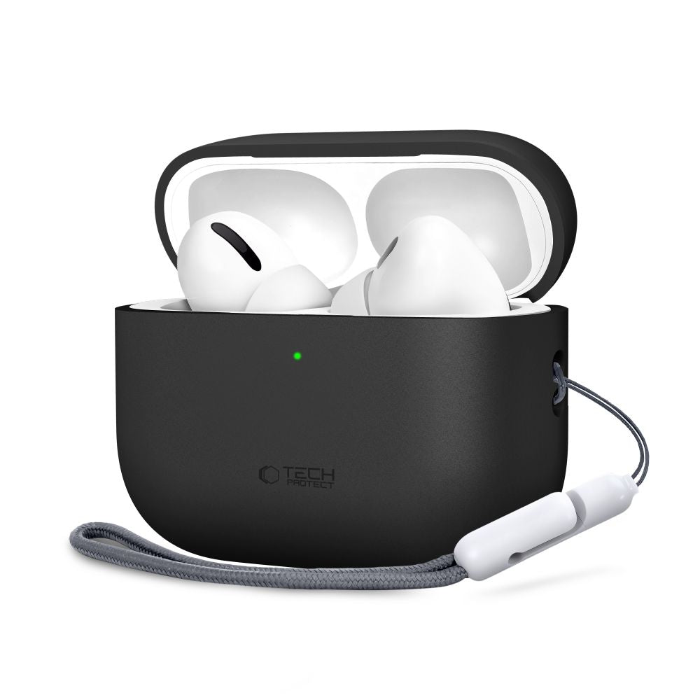 Tech-Protect Silicone Case for AirPods Pro 3 - Black_0