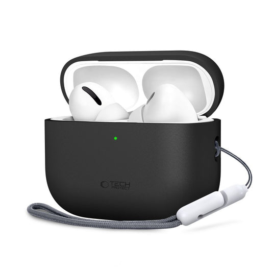 Tech-Protect Silicone Case for AirPods Pro 3 - Black_0