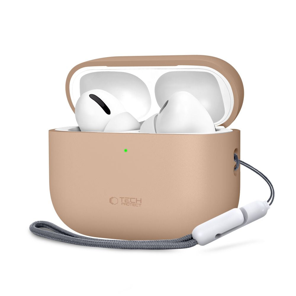 Tech-Protect Silicone Case for AirPods Pro 3 - Beige_0