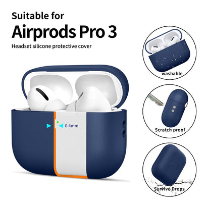Tech-Protect Silicone Case for AirPods Pro 3 - Navy Blue_3