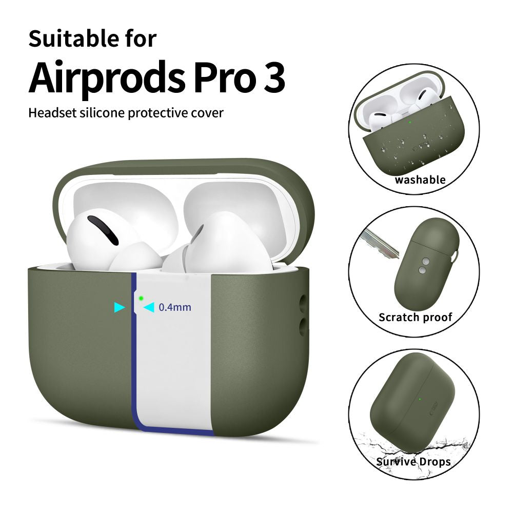 Tech-Protect Silicone Case for AirPods Pro 3 - Green_3