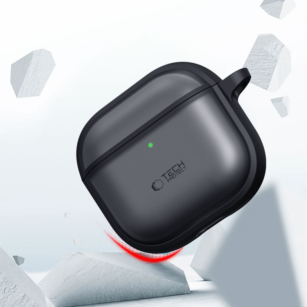 Tech-Protect Silicone Case for AirPods Pro 3 - Matte Black_3