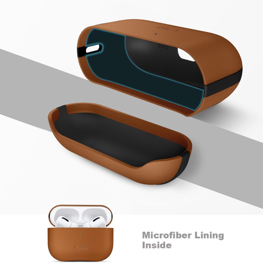 Tech-Protect NaturalFit Case for AirPods Pro 3 - Brown_7