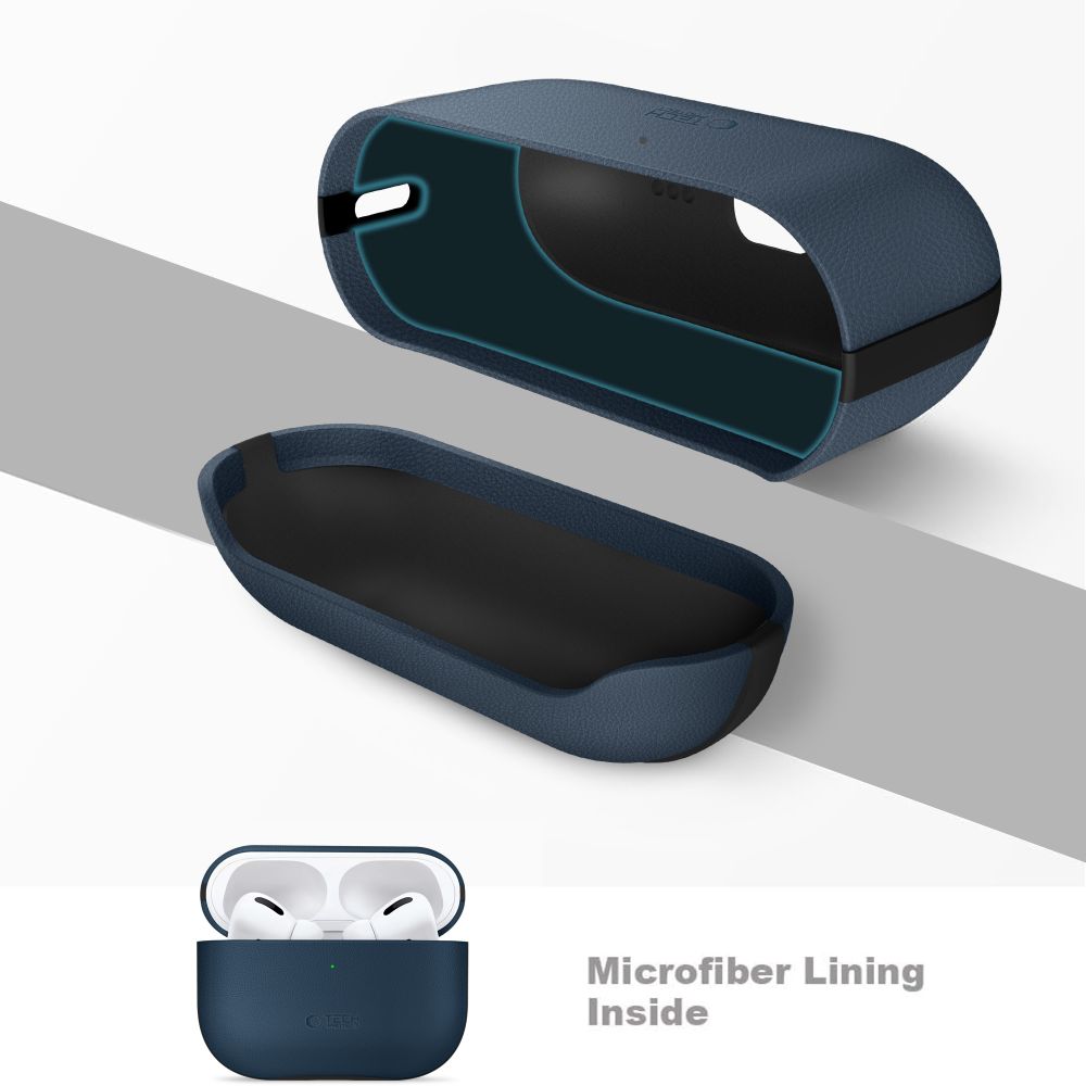 Tech-Protect NaturalFit Case for AirPods Pro 3 - Navy Blue_7