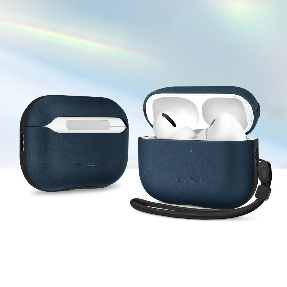 Tech-Protect NaturalFit Case for AirPods Pro 3 - Navy Blue_8