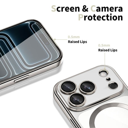 Tech-Protect MagFlex MagSafe Case for iPhone 17 Pro Max - Clear Silver_2