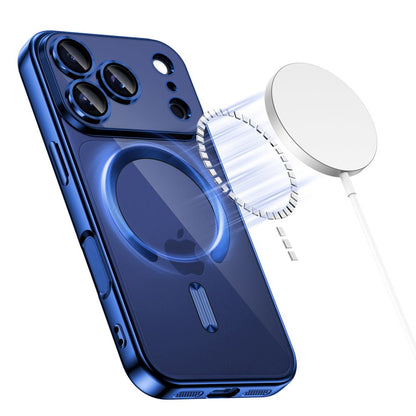 Tech-Protect MagFlex MagSafe Case for iPhone 17 Pro Max - Clear Navy Blue_1