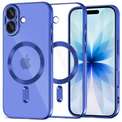 Tech-Protect MagFlex MagSafe Case for iPhone 17 - Clear Navy Blue_0