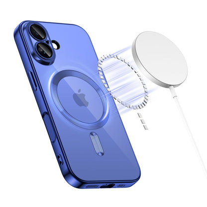 Tech-Protect MagFlex MagSafe Case for iPhone 17 - Clear Navy Blue_1