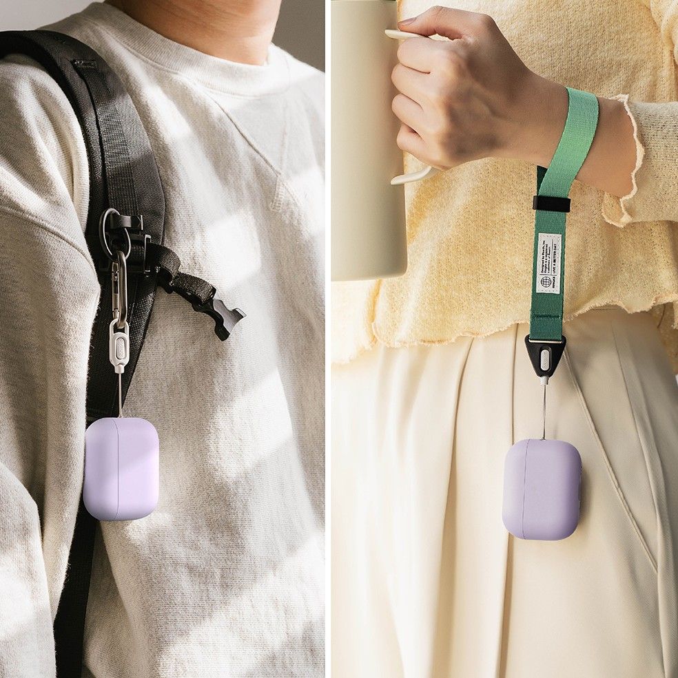 Ringke Silicone Case for AirPods Pro 3 - Purple_4