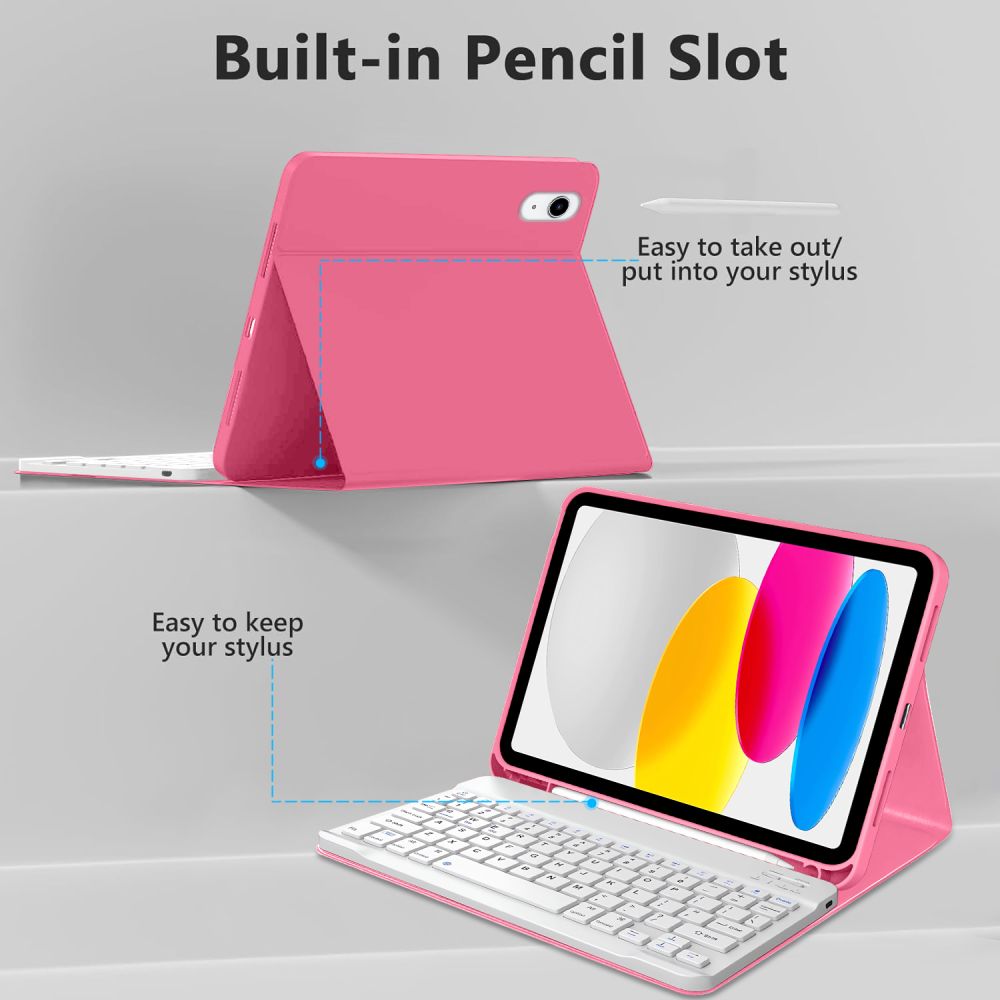 Tech-Protect SC Pen Case for iPad 10.9” 10 / 2022 / 11” 11 / 2025 - Pink_3
