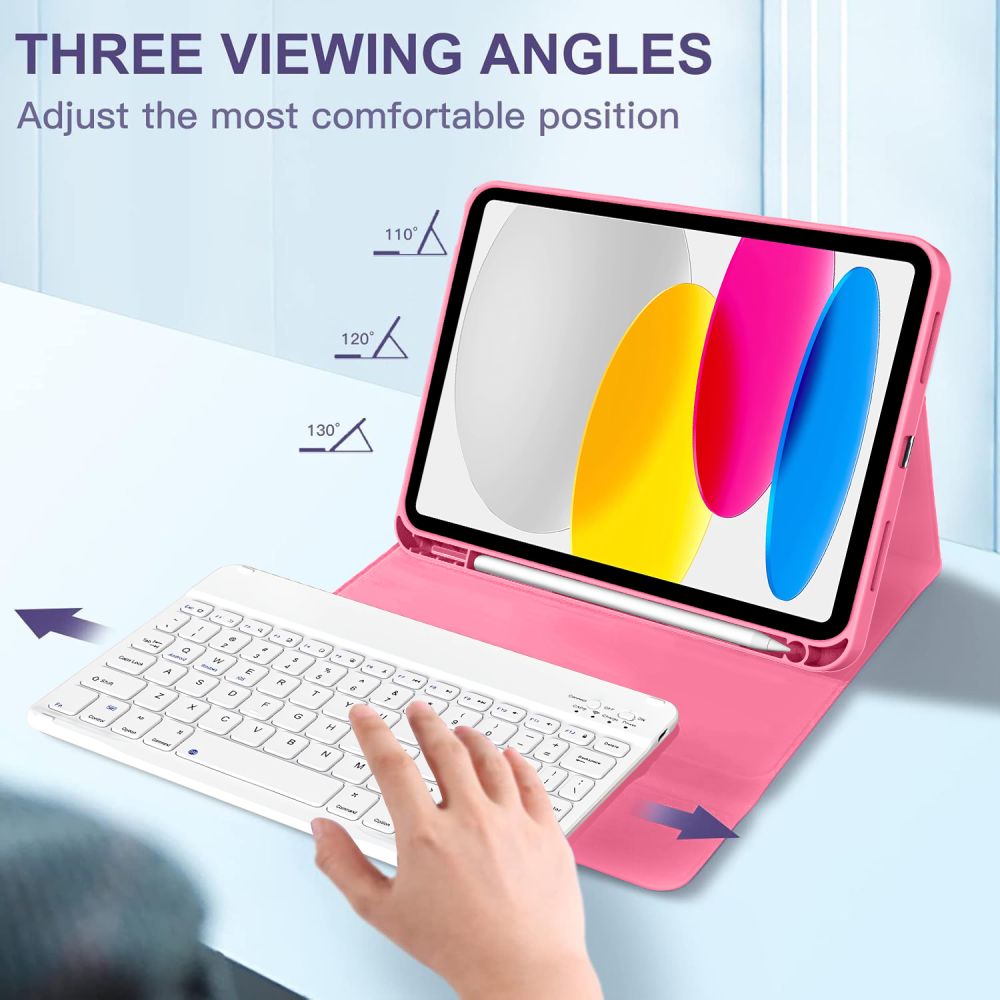 Tech-Protect SC Pen Case for iPad 10.9” 10 / 2022 / 11” 11 / 2025 - Pink_6
