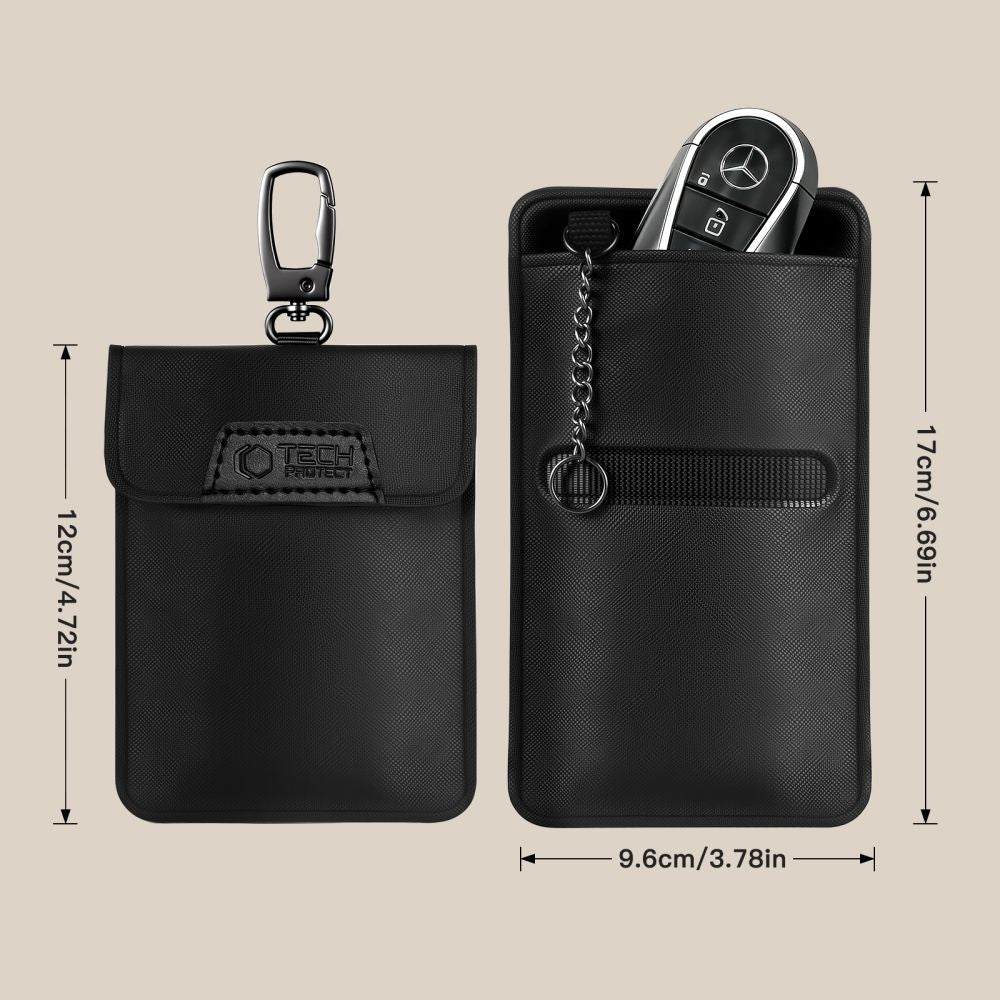 Tech-Protect KLR400 Anti-Theft Car Key Case - Black_9