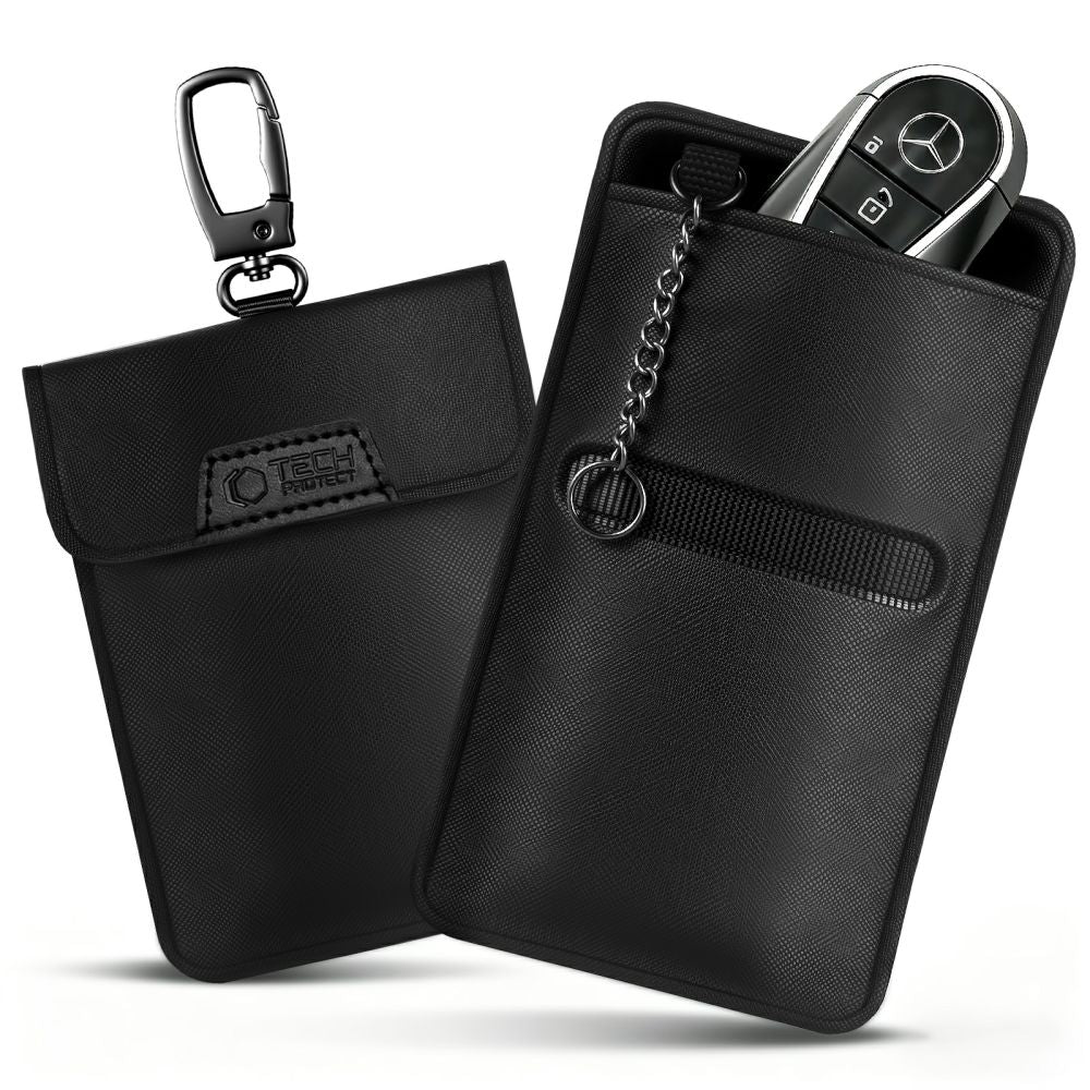 Tech-Protect KLR400 Anti-Theft Car Key Case - Black_1