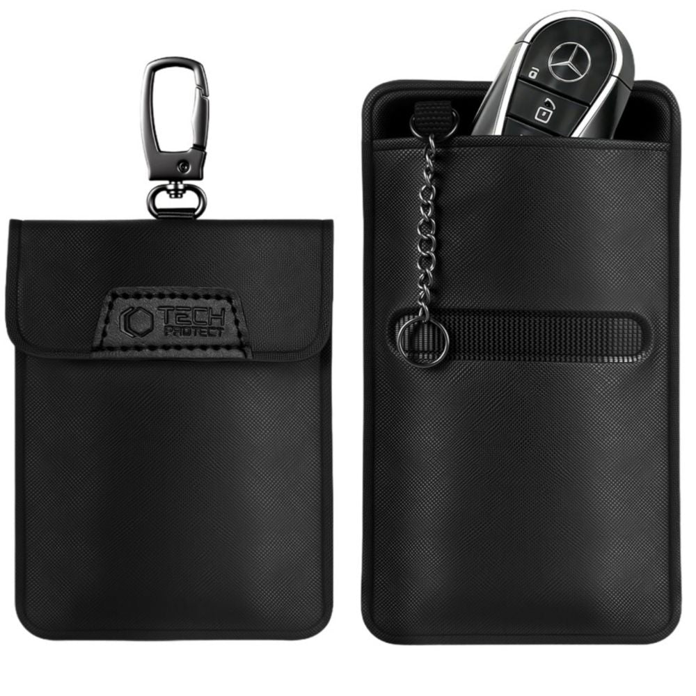 Tech-Protect KLR400 Anti-Theft Car Key Case - Black_2