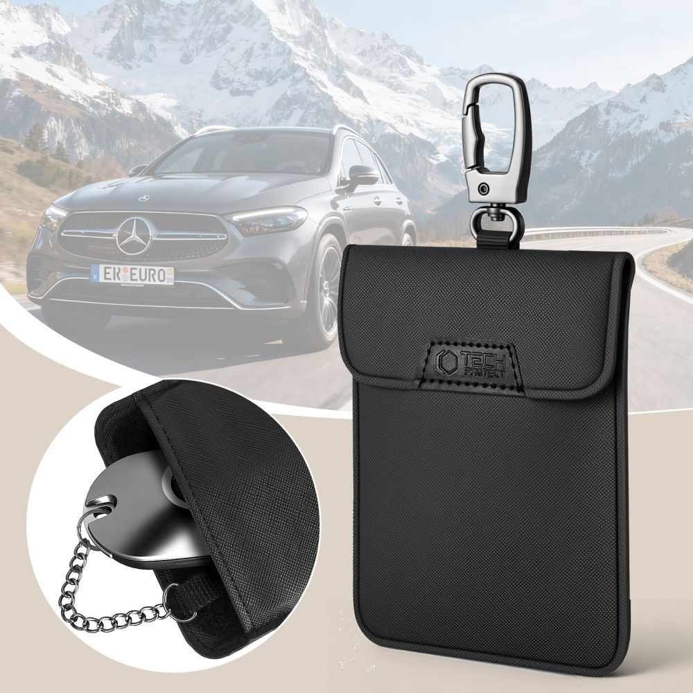 Tech-Protect KLR400 Anti-Theft Car Key Case - Black_5