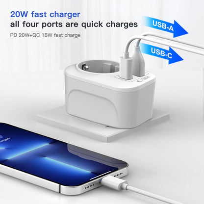 Tech-Protect TA100 US Adapter - White_4