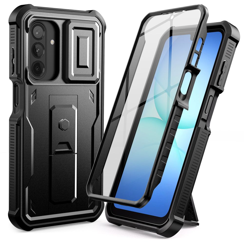 Tech-Protect Kevlar Cam+ Case for Samsung Galaxy A17 4G / 5G - Black_0