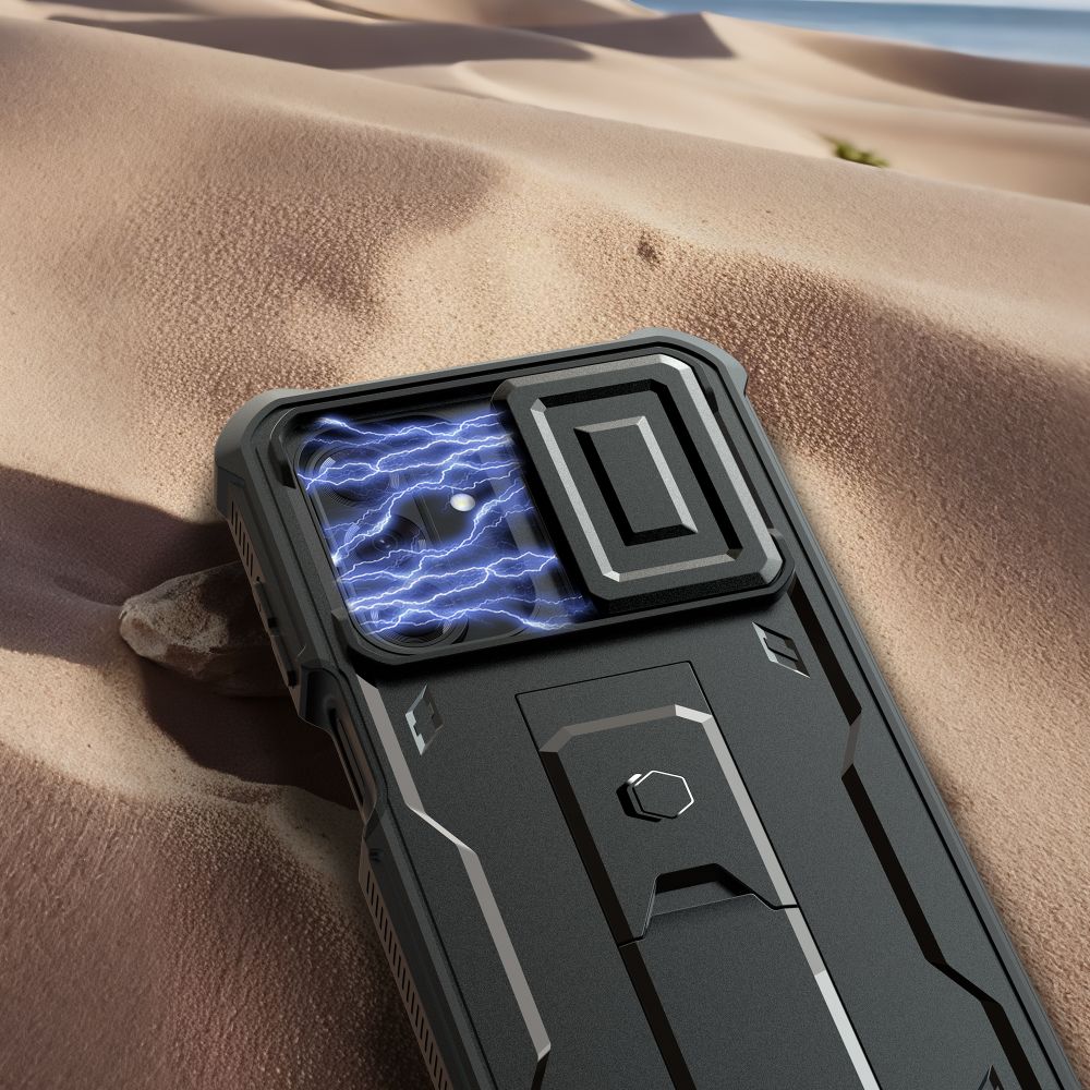 Tech-Protect Kevlar Cam+ Case for Samsung Galaxy A17 4G / 5G - Black_1