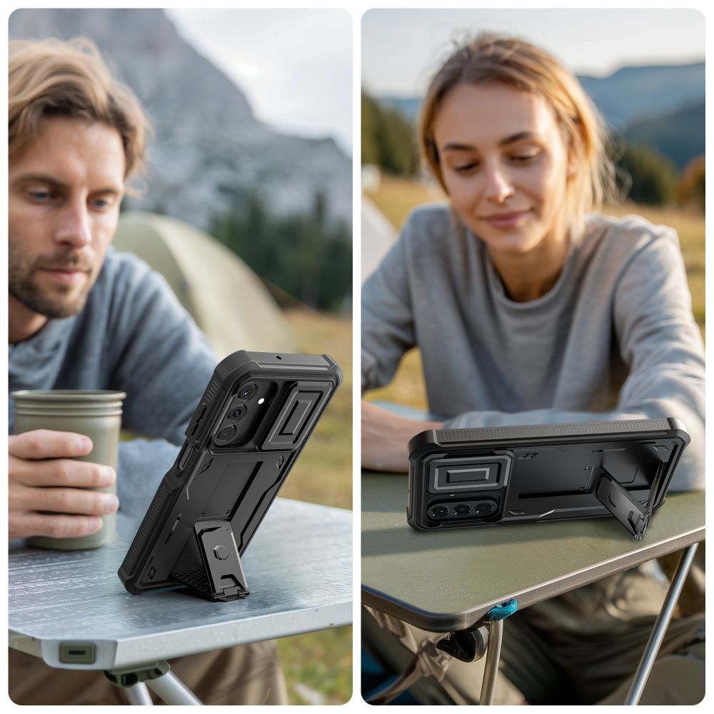Tech-Protect Kevlar Cam+ Case for Samsung Galaxy A17 4G / 5G - Black_2