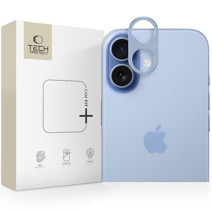 Tech-Protect Camalloy Fit+ Camera Glass for iPhone 17 - Blue_0