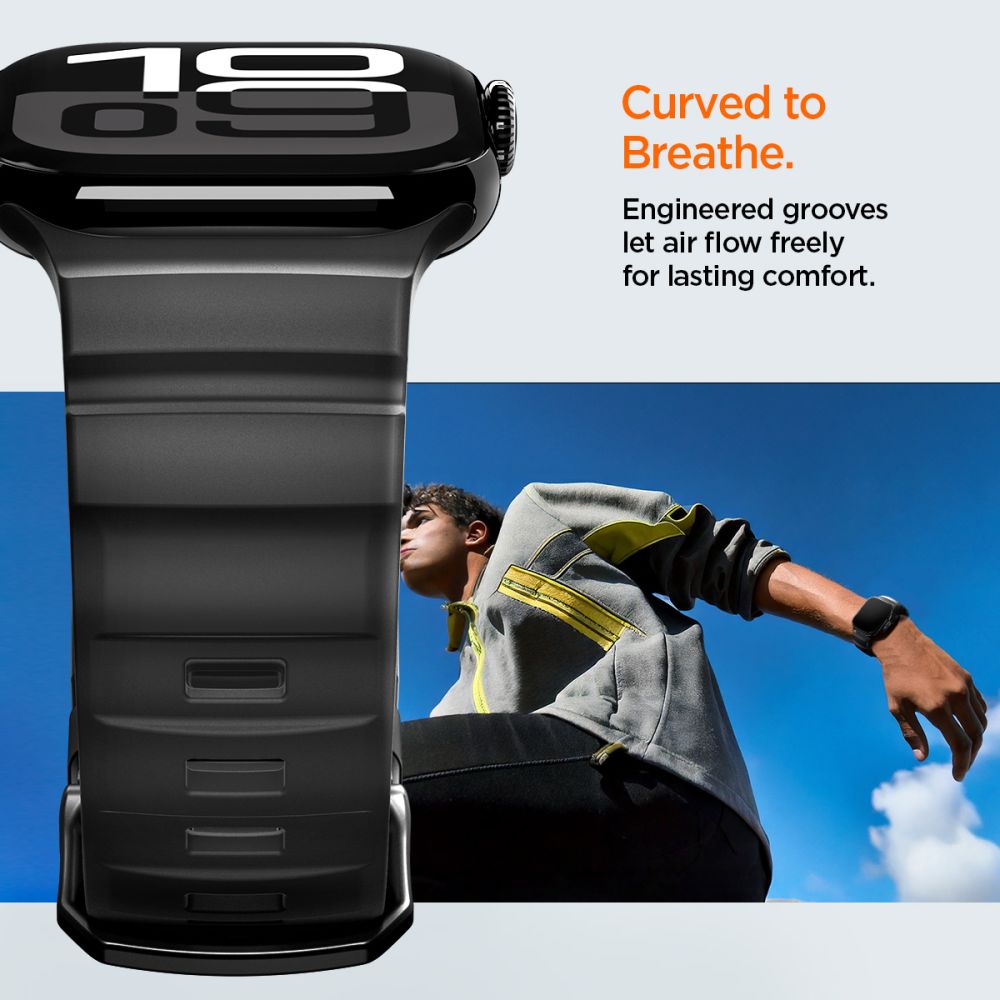 WBS2 Strap Spigen for Apple Watch 49mm / 46mm / 45mm / 44mm Series, Black AMP10508_13