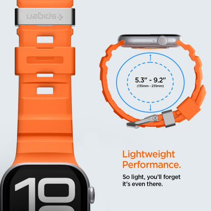 Bracelete Spigen WBS2 para Apple Watch 49mm / 46mm / 45mm / 44mm / Laranja AMP10509_12