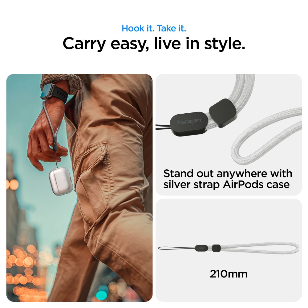 Liquid Crystal Case Spigen for Apple AirPods Pro 3, Crystal Clear ACS10019_11
