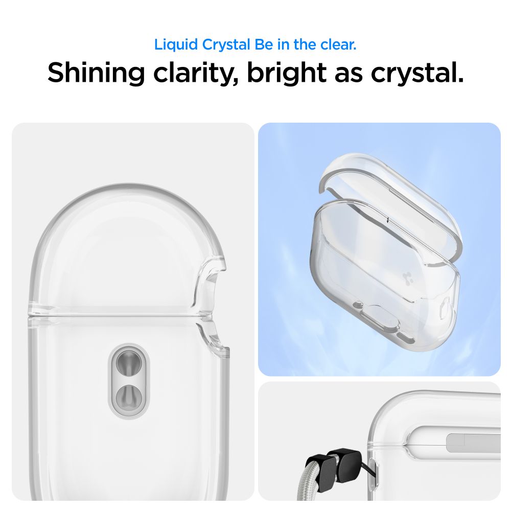 Liquid Crystal Case Spigen for Apple AirPods Pro 3, Crystal Clear ACS10019_8