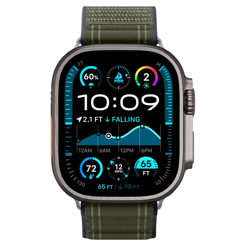 WBF0 Strap Spigen for Apple Watch 49mm / 46mm / 45mm / 44mm Series, Green AMP10142_1