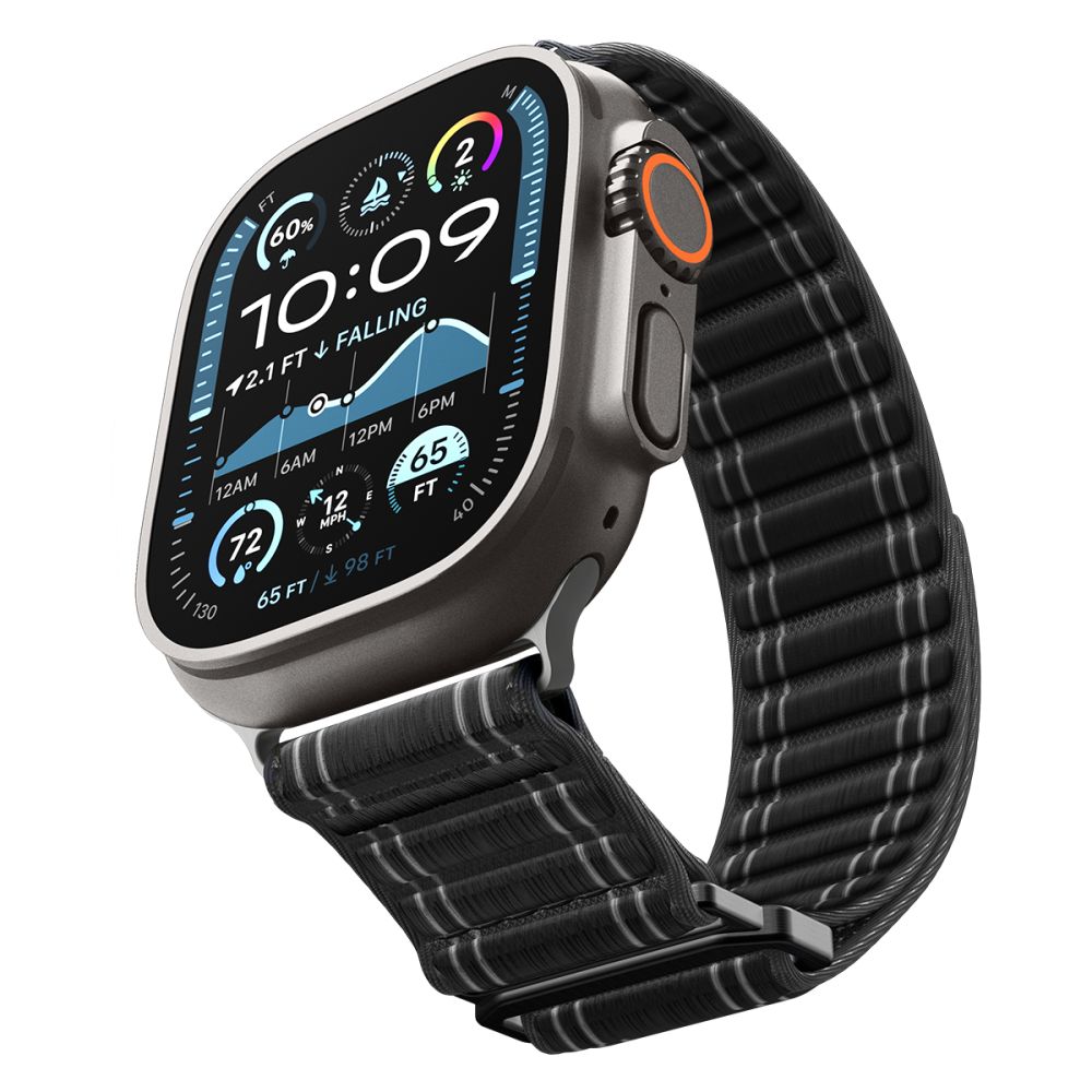WBF0 Strap Spigen for Apple Watch 49mm / 46mm / 45mm / 44mm Series, Black AMP10141_11