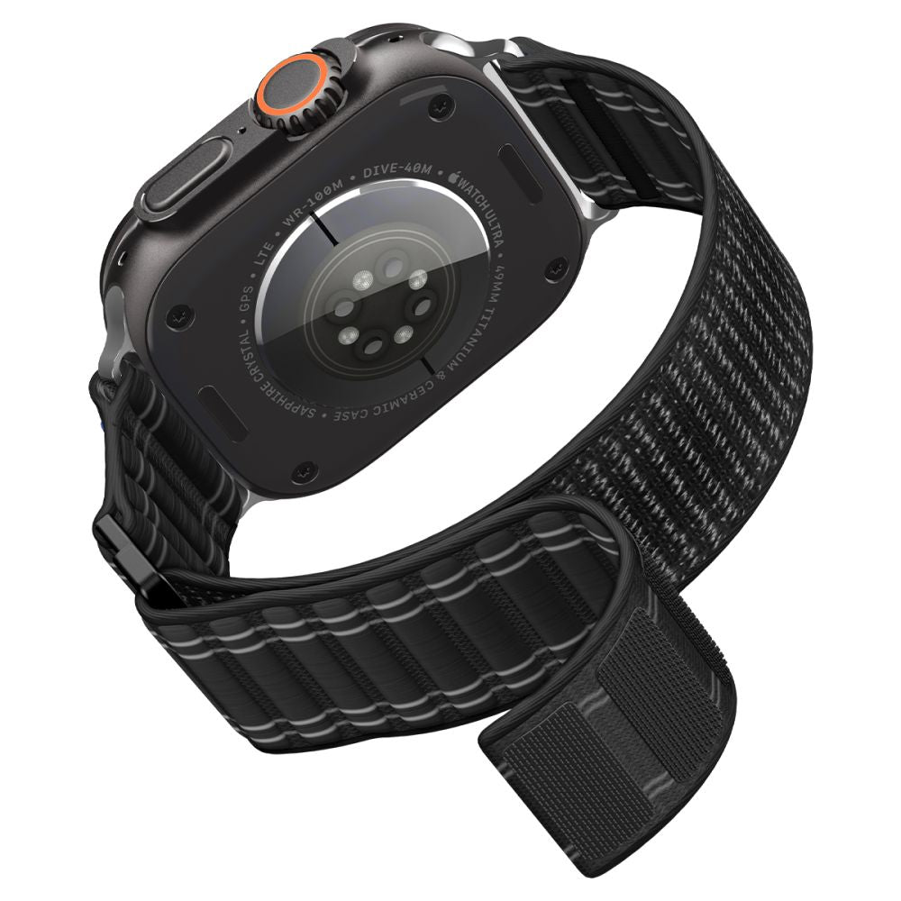 WBF0 Strap Spigen for Apple Watch 49mm / 46mm / 45mm / 44mm Series, Black AMP10141_8
