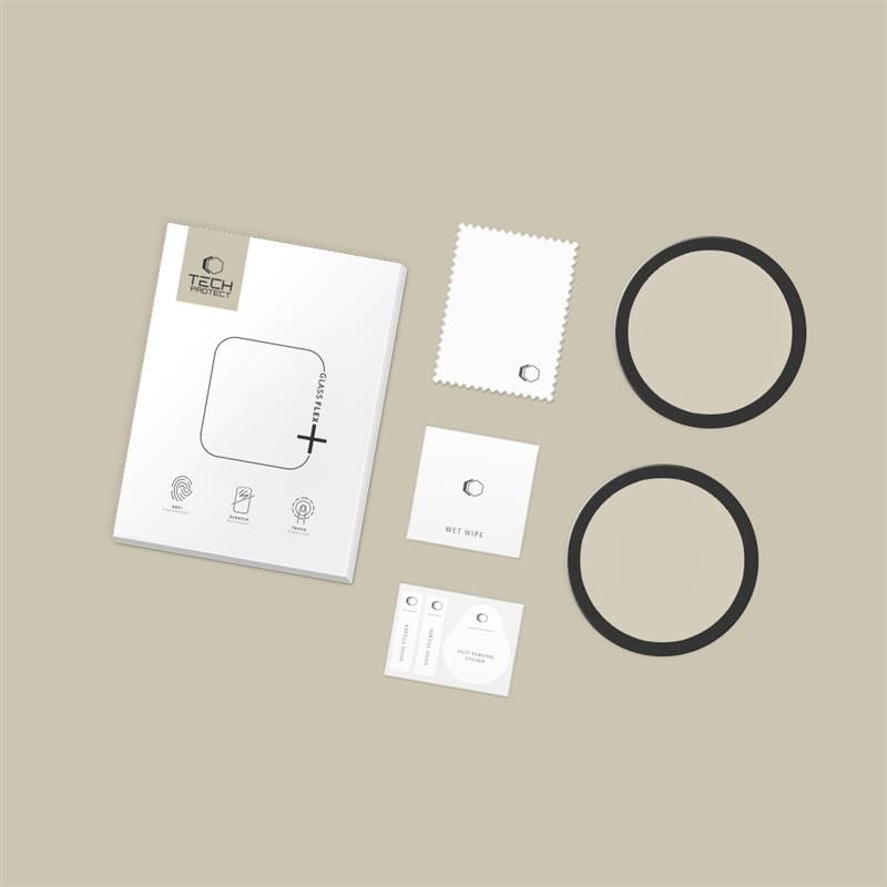 Tech-Protect Glass Flex+ 2-pack for Garmin Venu 4 45mm - black_4
