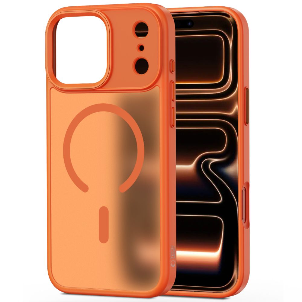 Tech-Protect MagMat MagSafe Case for iPhone 17 Pro - Orange_1