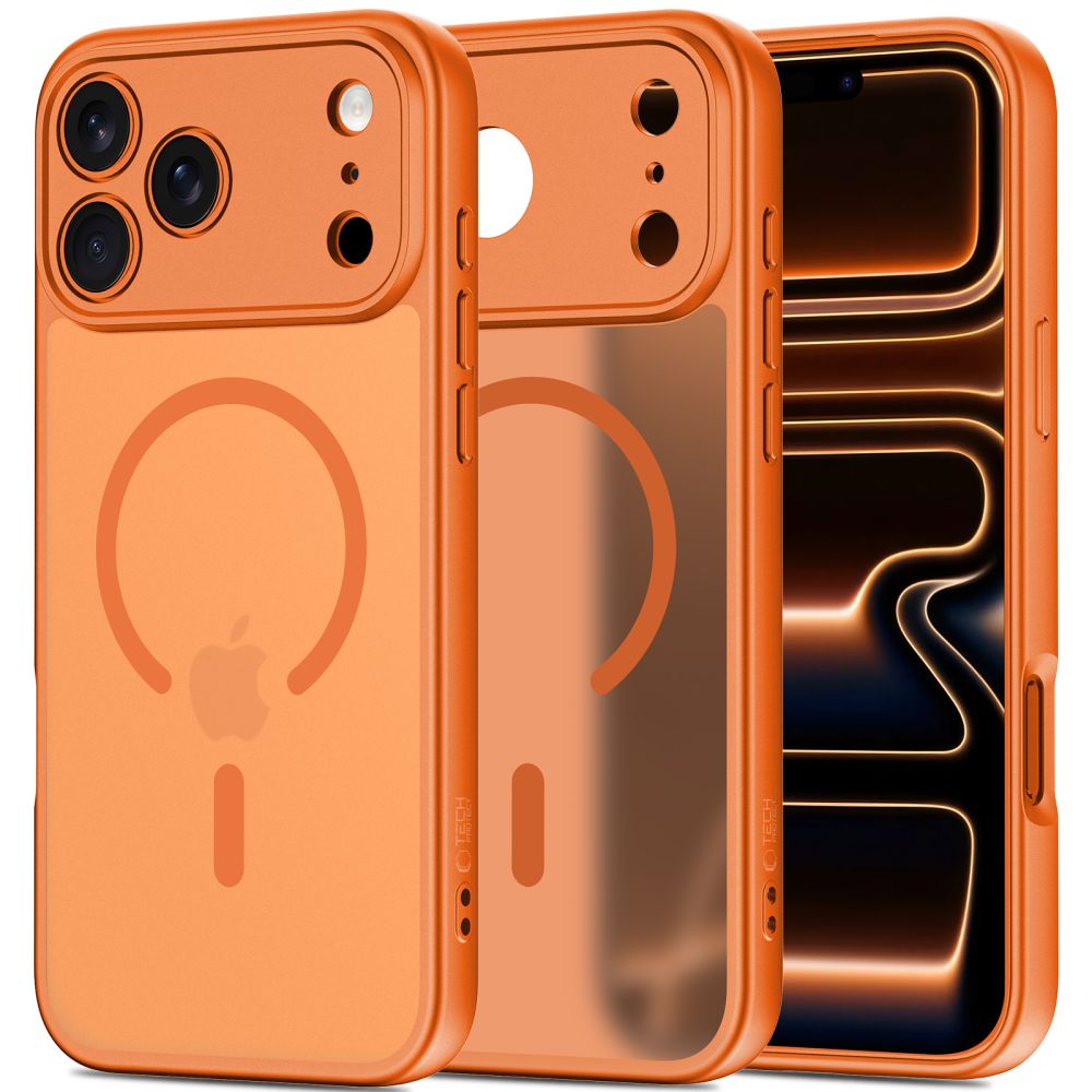 Tech-Protect BasicMag MagSafe Case for iPhone 17 Pro - Orange_0