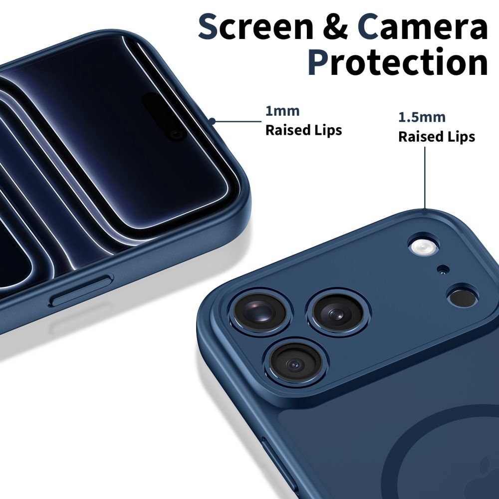Tech-Protect BasicMag MagSafe Case for iPhone 17 Pro - Navy Blue_3