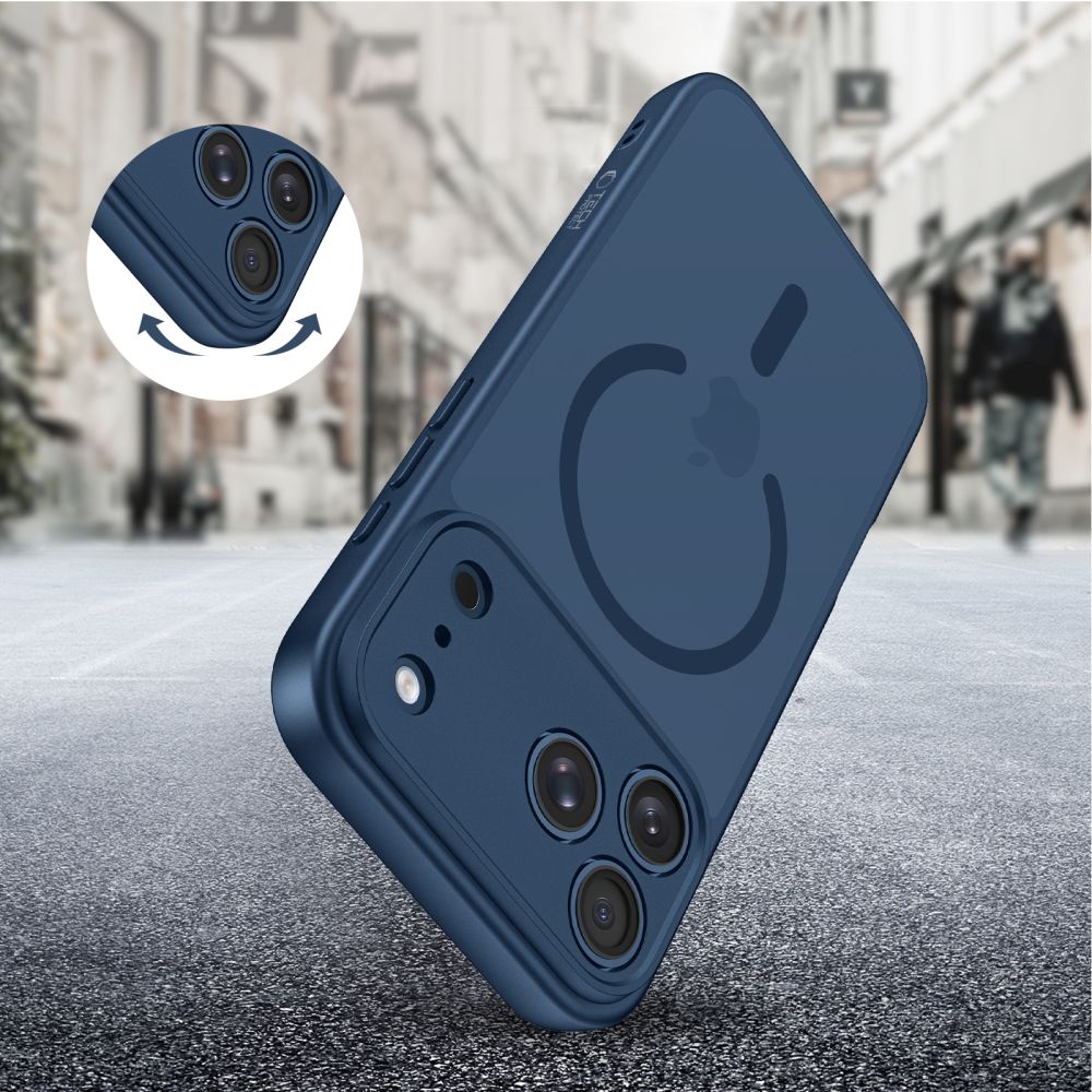 Tech-Protect BasicMag MagSafe Case for iPhone 17 Pro - Navy Blue_5