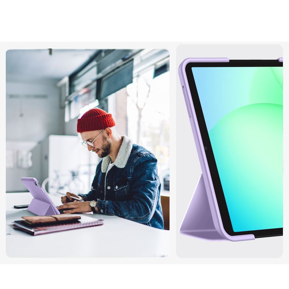TechProtect SmartCase case for Samsung Galaxy Tab A9 / A11 8.7 X110 / X115 / X133 / X135 - purple_6