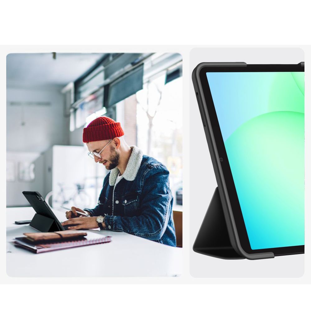 TechProtect SmartCase Case for Samsung Galaxy Tab A9 / A11 8.7 X110 / X115 / X133 / X135 - Black_6