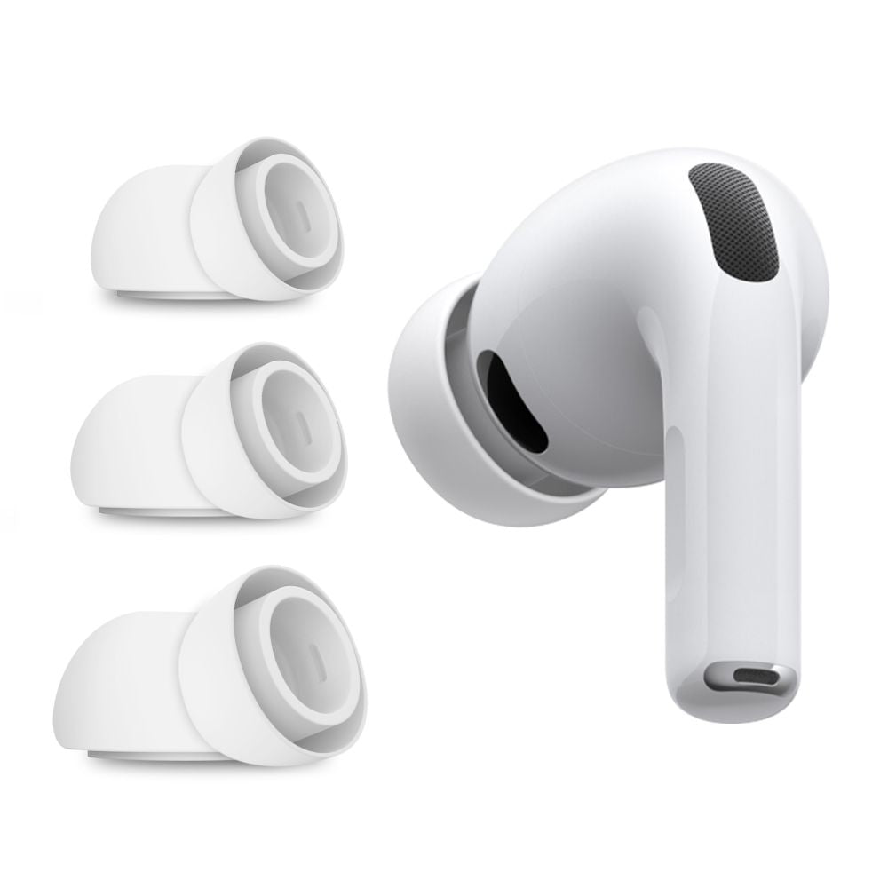 Tech-Protect Ear Tips for AirPods Pro 3 in sizes S / M / L 3-pack - white_0