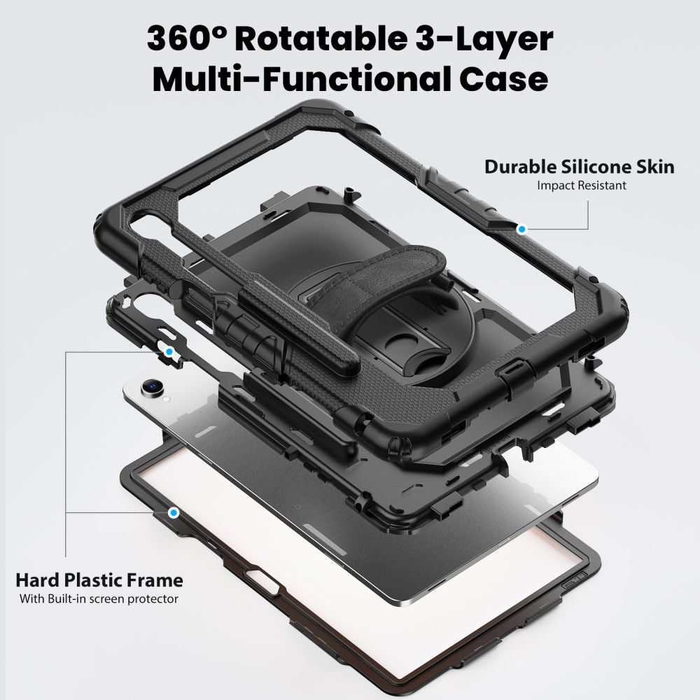 Tech-Protect Solid Case for Samsung Galaxy Tab S11 11.0 X730 / X736B - Black_3