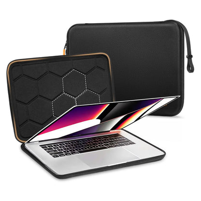 Tech-Protect Hardpouch for 15-16 Laptops - Black and Orange_2