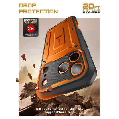 Supcase Unicorn Beetle Pro Case for iPhone 17 Pro Max - Orange_2