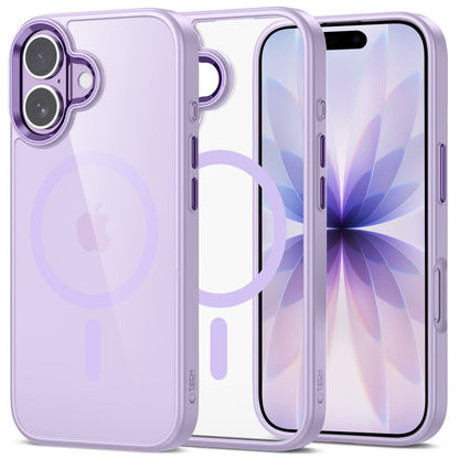 Tech-Protect MagMat MagSafe Case for iPhone 17 - Transparent Purple_0