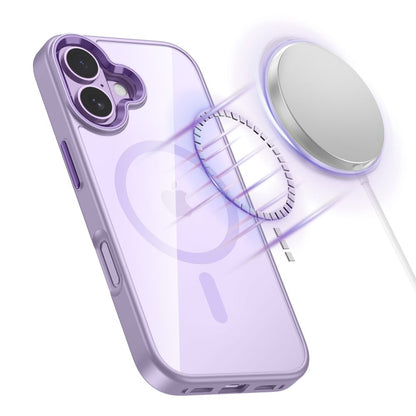 Tech-Protect MagMat MagSafe Case for iPhone 17 - Transparent Purple_3